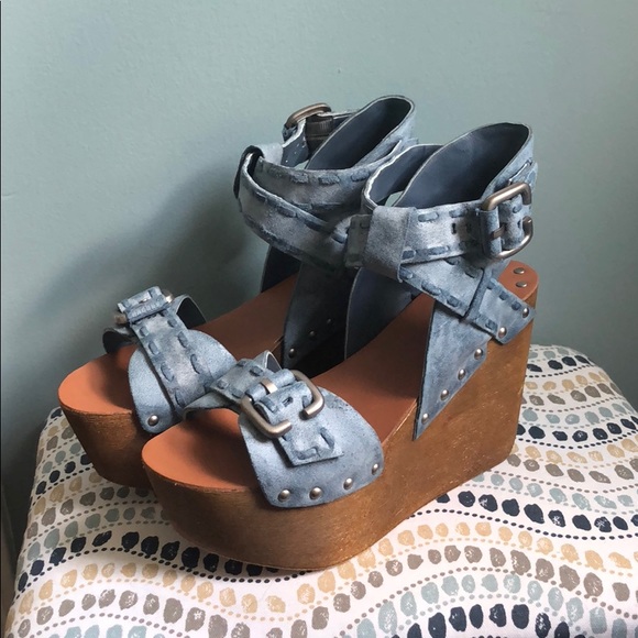 Joe's Jeans Shoes - Joes jeans leather wedges